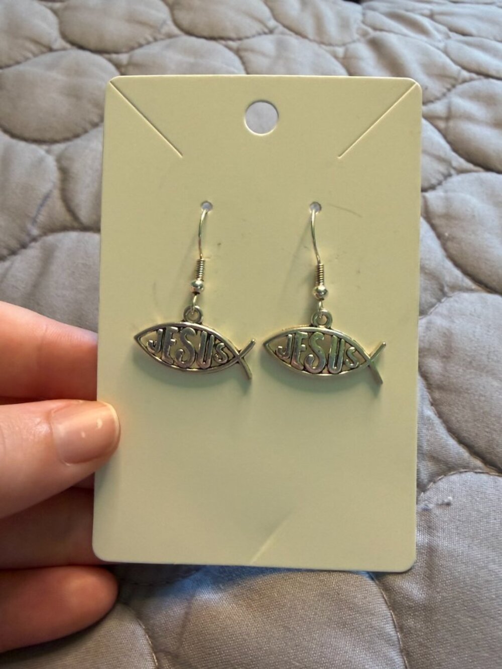 Jesus Fish Earrings